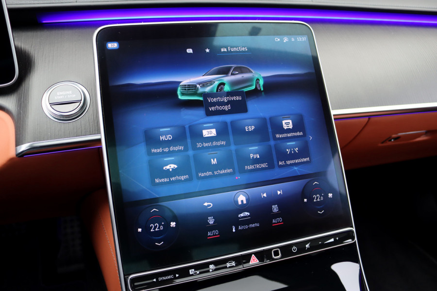 Mercedes-Benz S-Klasse 580 e 4MATIC Lang AMG Line | Airmatic | Distronic+ | Chauffeurspakket | Memory | Stoelventilatie V+A | Burmester | Soft-Close | Digital Light | Vlakkenverwarming | HUD | Zonweringspakket |