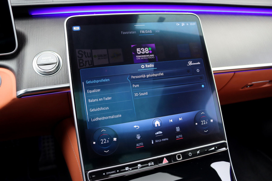 Mercedes-Benz S-Klasse 580 e 4MATIC Lang AMG Line | Airmatic | Distronic+ | Chauffeurspakket | Memory | Stoelventilatie V+A | Burmester | Soft-Close | Digital Light | Vlakkenverwarming | HUD | Zonweringspakket |