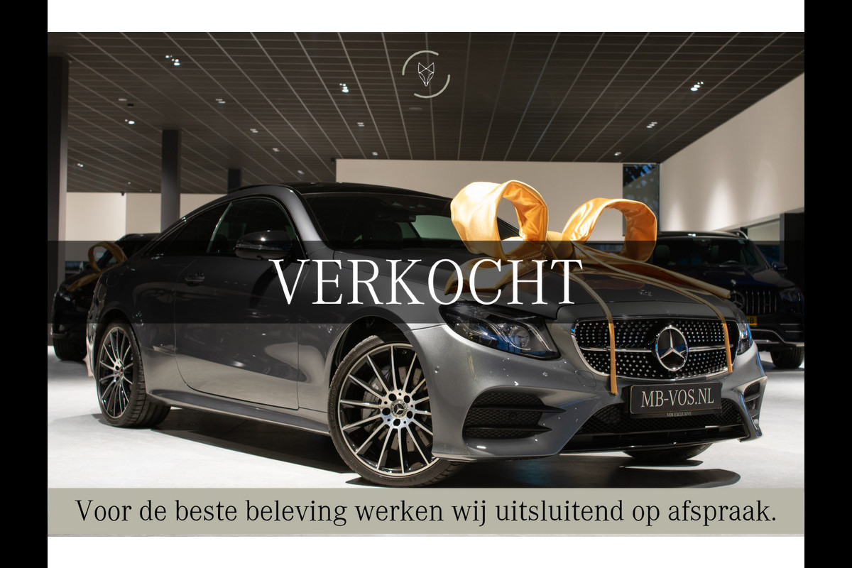 Mercedes-Benz E-Klasse Coupé 400 4-M AMG Night|ACC|Keyless|Soflclose|Mem|Panorama|Ambient|MULTIBEAM|20"|New Service