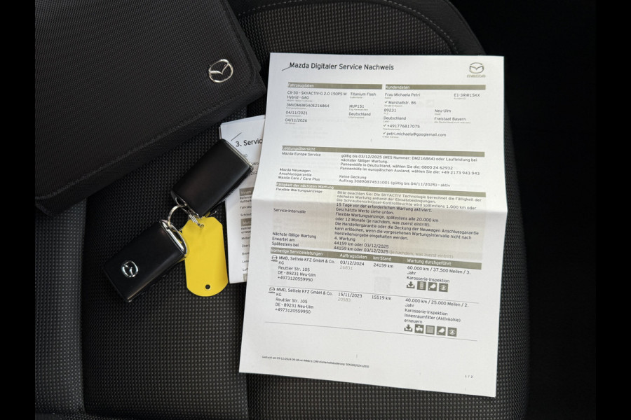 Mazda CX-30 2.0 e-SkyActiv-G M Hybrid Sportive | ACC | BOSE | 360* Camera | Keyless | 18 inch