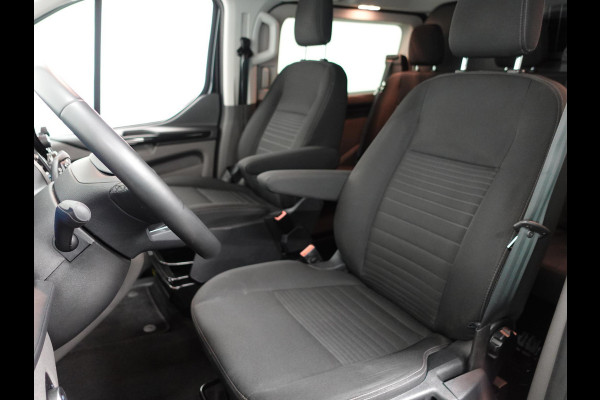 Ford Transit Custom 300 2.0 TDCI L2H1 Dubbele Cabine Automaat Navi Airco 2 Schuifdeuren Trekhaak Parkeersensoren Carplay
