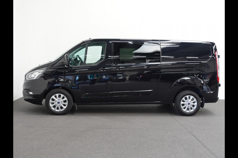 Ford Transit Custom 300 2.0 TDCI L2H1 Dubbele Cabine Automaat Navi Airco 2 Schuifdeuren Trekhaak Parkeersensoren Carplay