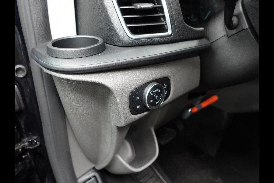 Ford Transit Custom 300 2.0 TDCI L2H1 Dubbele Cabine Automaat Navi Airco 2 Schuifdeuren Trekhaak Parkeersensoren Carplay