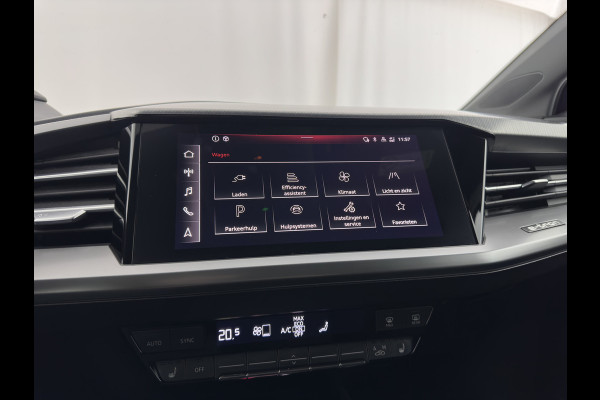 Audi Q4 e-tron 40 Launch edition Advanced Plus 77 kWh (INCL-BTW) *HEATPUMP | ADAPT-CRUISE | MATRIX-LED | NAVI-FULLMAP | KEYLESS | CAMERA | DIGI-COCKPIT | DAB | AMBIENT-LIGHT | SPORT-SEATS | 19''ALU*