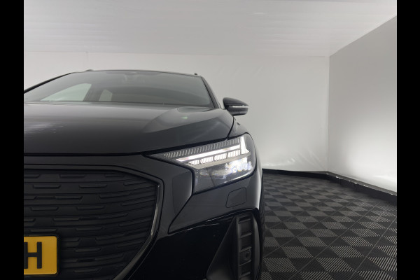 Audi Q4 e-tron 40 Launch edition Advanced Plus 77 kWh (INCL-BTW) *HEATPUMP | ADAPT-CRUISE | MATRIX-LED | NAVI-FULLMAP | KEYLESS | CAMERA | DIGI-COCKPIT | DAB | AMBIENT-LIGHT | SPORT-SEATS | 19''ALU*