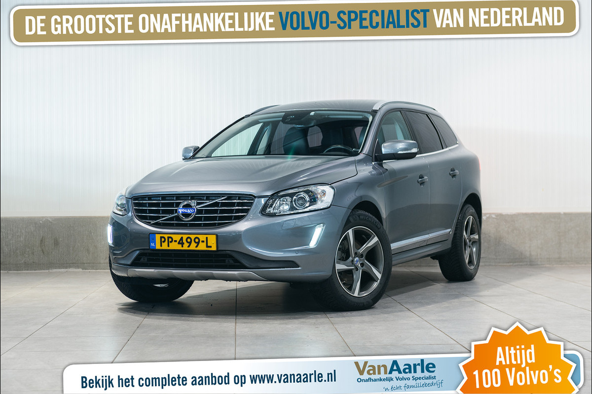 Volvo XC60 D4 Aut. Summum Leder Stoelverwarming Trekhaak Parkeercamera 190pk