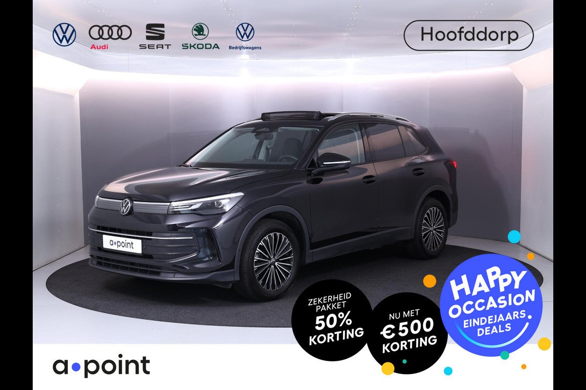 Volkswagen Tiguan 1.5 eTSI Life Edition 130 pk Automaat (DSG) | Verlengde garantie | Navigatie | Panoramadak | Elektr. trekhaak | Parkeersensoren (Park assist) | Achteruitrijcamera |
