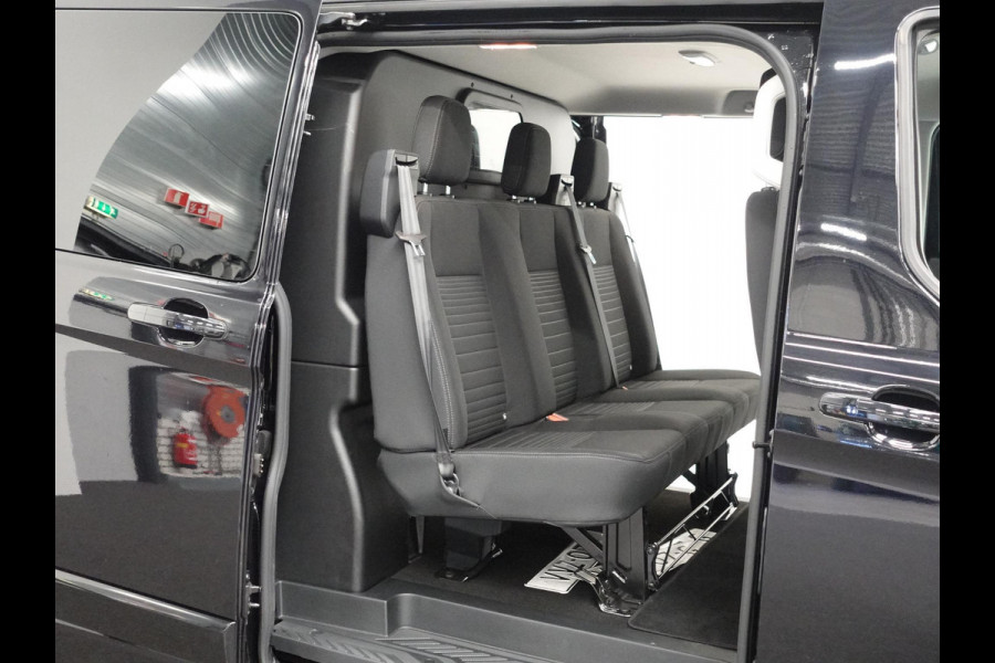 Ford Transit Custom 300 2.0 TDCI L2H1 Limited Dubbele Cabine Navi Airco 2 Schuifdeuren Trekhaak PDC Carplay DAB