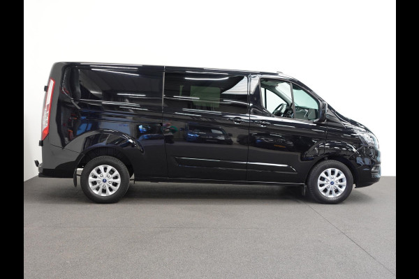 Ford Transit Custom 300 2.0 TDCI L2H1 Limited Dubbele Cabine Navi Airco 2 Schuifdeuren Trekhaak PDC Carplay DAB