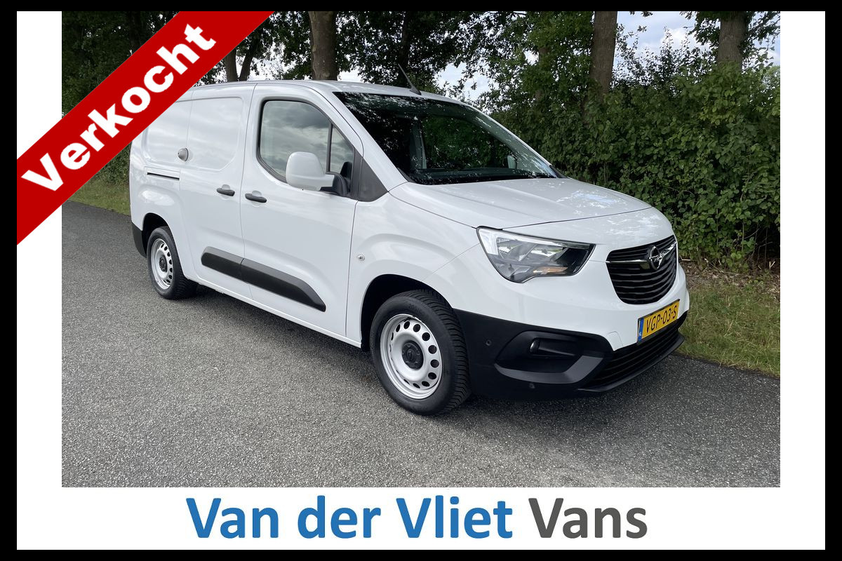 Opel Combo 1.5 D E6 102pk L2 Edition BPM Vrij! Lease €193 p/m, Bedrijfsinrichting, 2x Schuifdeur, Airco, PDC, Cruise controle, onderhoudshistorie aanwezig