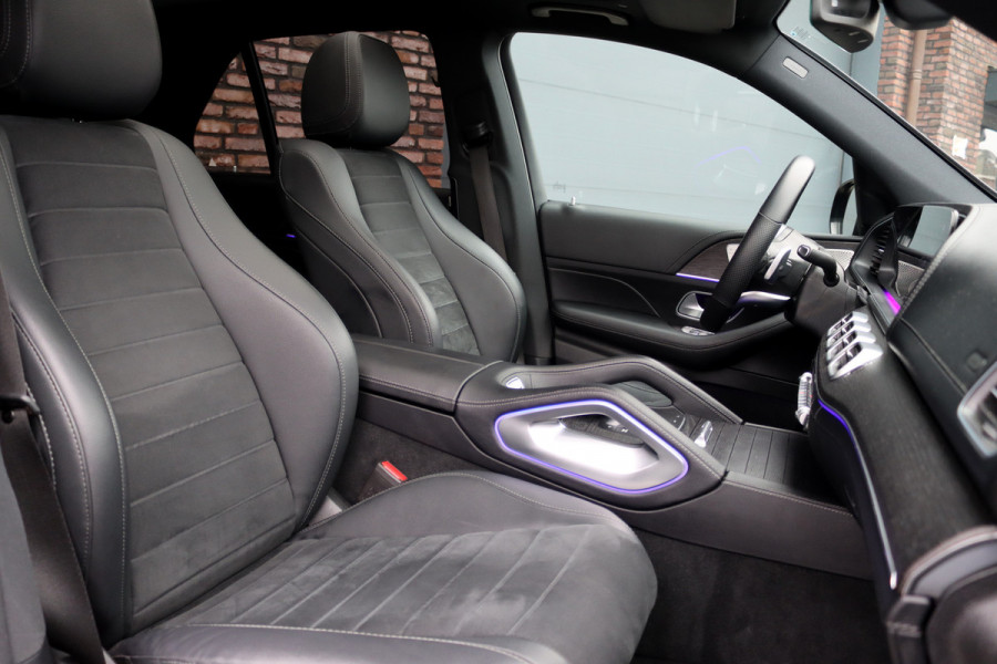 Mercedes-Benz GLE 580 V8 4MATIC Premium+ AMG Line | 7 Zitplaatsen | Airmatic | Distronic+ | Panoramadak | Burmester | Trekhaak | Standkachel | Keyless Go | Surround Camera | Soft-Close | HUD |