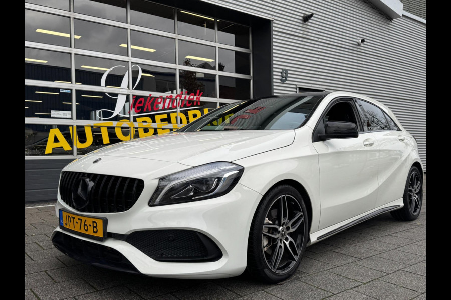 Mercedes-Benz A-Klasse 160S AMG Sport Edition - Panorama dak I Navigatie I Sport pakket I Leer I Airco I PDC I Dealer onderhouden