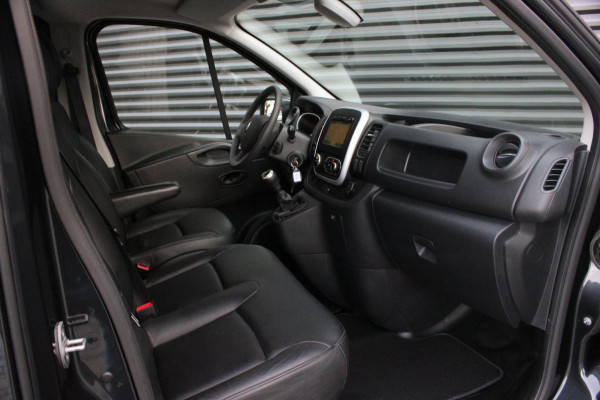 Renault Trafic 2.0 dCi T29 L2H1 Work Edition FULL BLACK / SIDE- BARS / TREKHAAK / NAVIGATIE / VERLAAGD / CRUISE CONTROL / LEDEREN