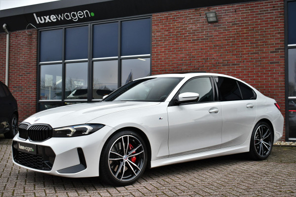 BMW 3 Serie 330D M-Sport Pro Pano H/K HUD El-zetels Parelmoer-wit!