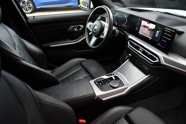 BMW 3 Serie 330D M-Sport Pro Pano H/K HUD El-zetels Parelmoer-wit!