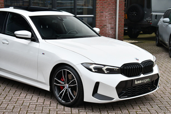 BMW 3 Serie 330D M-Sport Pro Pano H/K HUD El-zetels Parelmoer-wit!