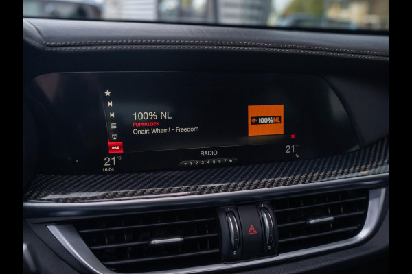 Alfa Romeo Stelvio 2.9 V6 AWD Quadrifoglio 510PK / Pano / Carbon / H&K / Memory