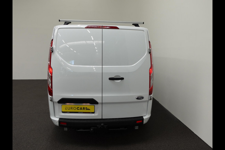 Ford Transit Custom 131pk Automaat L1H1 Trend 2x Schuifdeur Trekhaak Cruise control Airco Euro6 3-zits