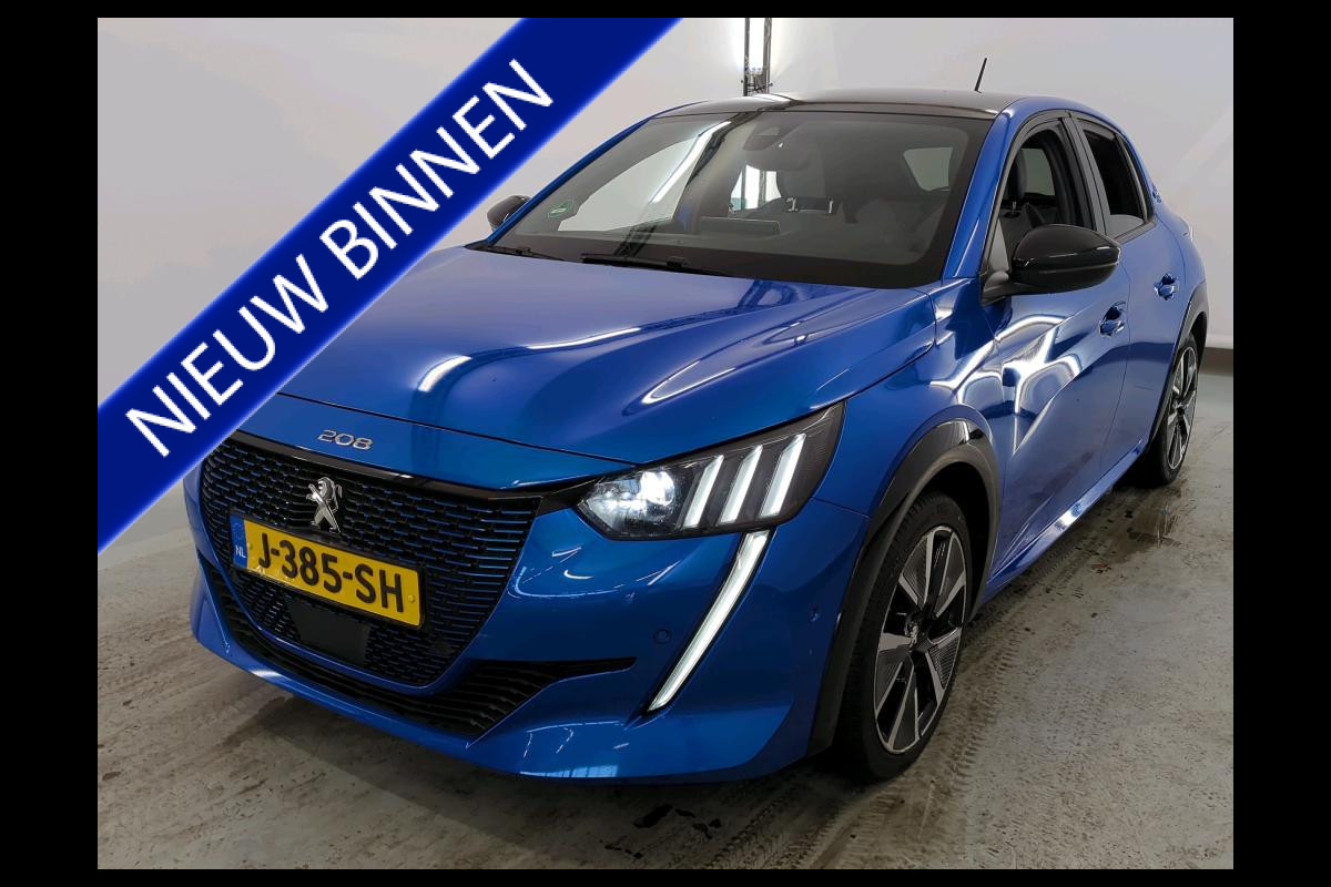 Peugeot e-208 EV GT 350 50 kWh NL-AUTO | PANORAMA DAK | SOH 91%