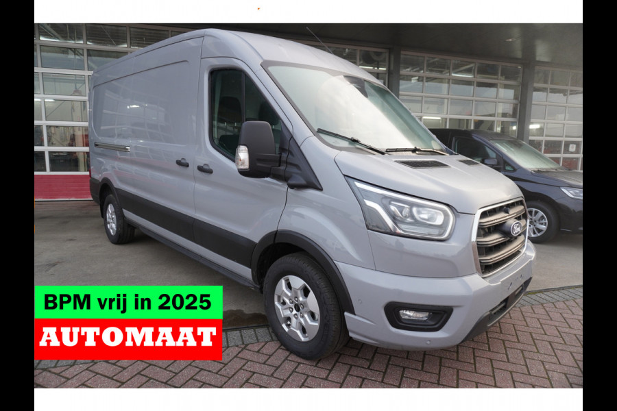 Ford Transit 350L 2.0 TDCI 165PK L3H2 Limited Automaat Schuifdeur L+R Nr. V106 | Airco | Adap.Cruise | Navi | Camera
