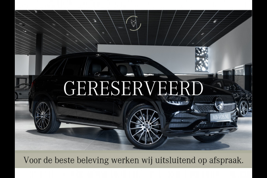 Mercedes-Benz GLC 200 4-M AMG Night|Panorama|20"|Trekhaak|MBUX|Spoorpakket|Sfeerverlichting|Treeplanken|New Service