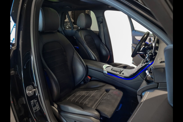 Mercedes-Benz GLC 200 4-M AMG Night|Panorama|20"|Trekhaak|MBUX|Spoorpakket|Sfeerverlichting|Treeplanken|New Service