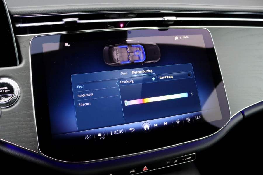 Mercedes-Benz E-Klasse 220 d Luxury Line | Distronic | Memory | Digital Light | Surround Camera | Keyless Go | Sfeerverlichting | Stoelverwarming |