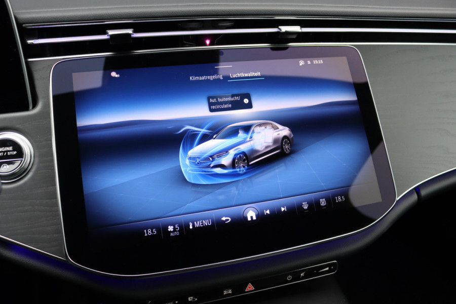 Mercedes-Benz E-Klasse 220 d Luxury Line | Distronic | Memory | Digital Light | Surround Camera | Keyless Go | Sfeerverlichting | Stoelverwarming |