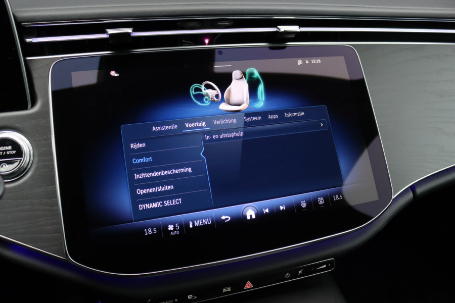 Mercedes-Benz E-Klasse 220 d Luxury Line | Distronic | Memory | Digital Light | Surround Camera | Keyless Go | Sfeerverlichting | Stoelverwarming |