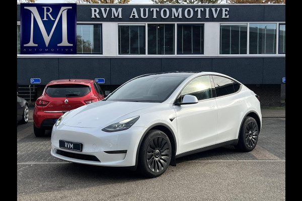 Tesla Model Y Long Range AWD 75 kWh | Enhanced Autopilot | Rijklaar geleverd | Stoel- & Stuurverwarming | Fabrieksgarantie tot 08-2026
