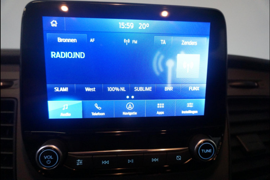 Ford Transit Custom 300 2.0 TDCI L2H1 Trend Dubbele Cabine Airco| Bluetooth| Navi| Trekhaak|