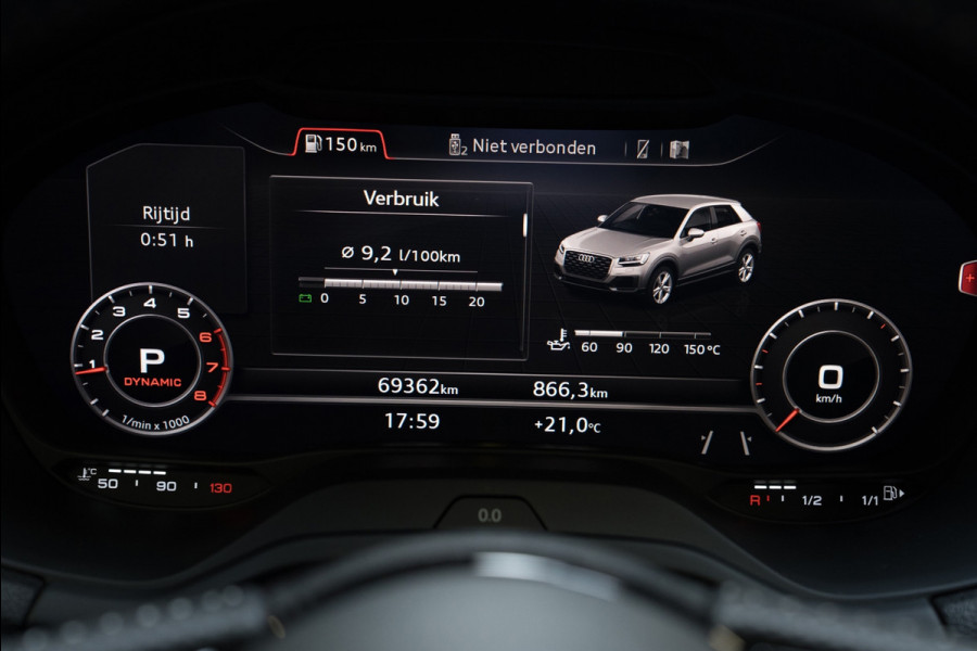 Audi Q2 2.0 TFSI quattro S-Line | Pano | Camera | Stoelverwarming | Dealer onderhouden