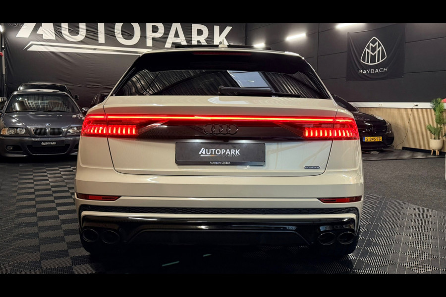 Audi Q8 55 TFSI e quattro |3X S Line|ABT|PANO|SOFTCLOSE|B&O|360CAM|DEALER ONDERHOUDEN| LUCHTVERING |23 INCH|PLUG IN|340PK|BOMVOL!