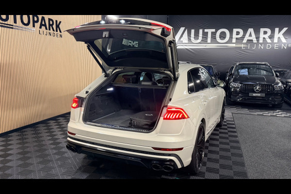 Audi Q8 55 TFSI e quattro |3X S Line|ABT|PANO|SOFTCLOSE|B&O|360CAM|DEALER ONDERHOUDEN| LUCHTVERING |23 INCH|PLUG IN|340PK|BOMVOL!