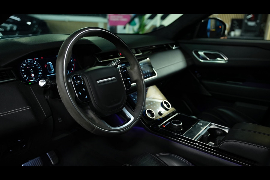 Land Rover Range Rover Velar 3.0 V6 SC AWD R-Dynamic HSE R DYNAMIC PANO/HUD/KEYLESS/NIGHTPAKKET/CARPLAY/STOELVERKOELING/BOMVOL!