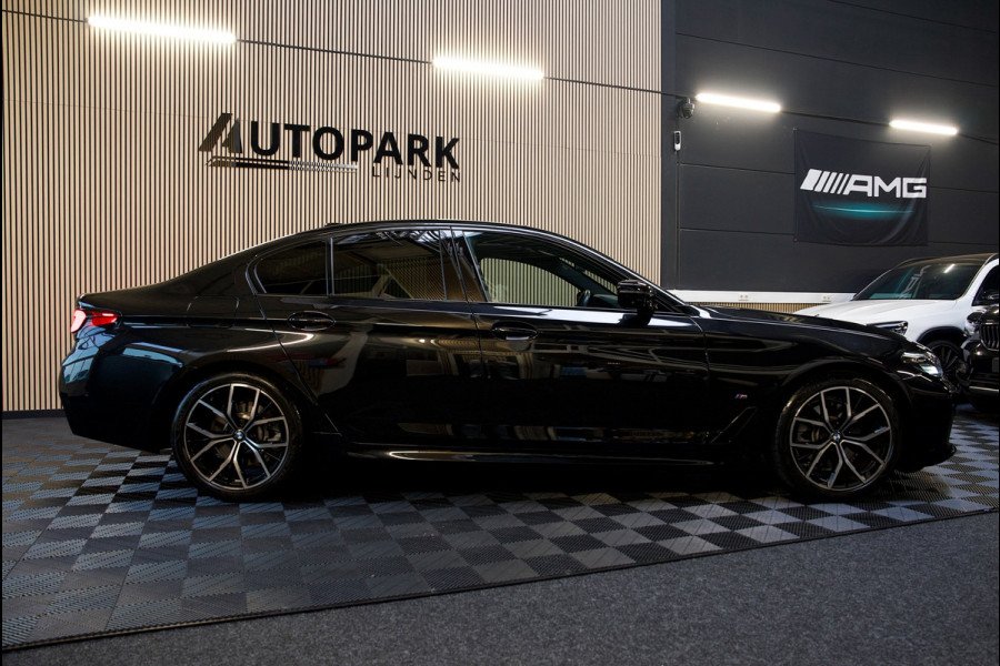 BMW 5 Serie 520i M-Sport PANO/HUD/360CAM/GARANTIE 2027/MEMORY/SFEERVERLICHTING/BOMVOL!
