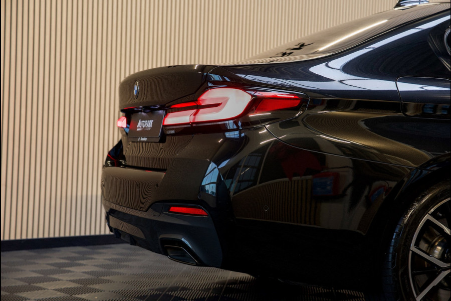 BMW 5 Serie 520i M-Sport PANO/HUD/360CAM/GARANTIE 2027/MEMORY/SFEERVERLICHTING/BOMVOL!