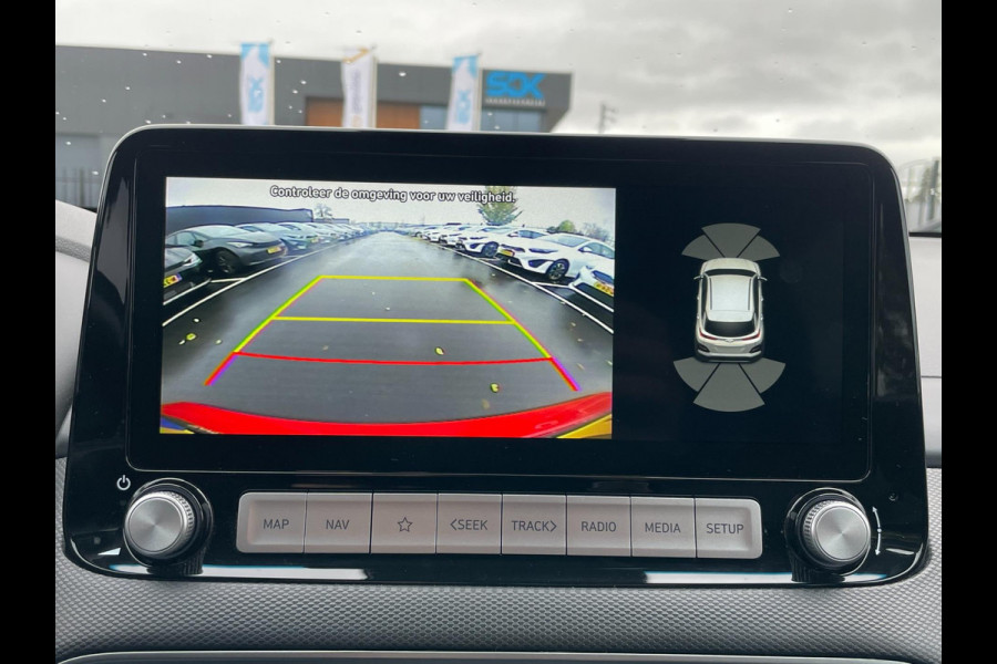 Hyundai Kona EV Premium 64 kWh|GROTE ACCU|FACELIFT|3-FASE|HUD|LEDER|ACC|KRELL|STUURVERW|STOELVERW V+A|STOELVENT.|CAMERA|CARPLAY|NL