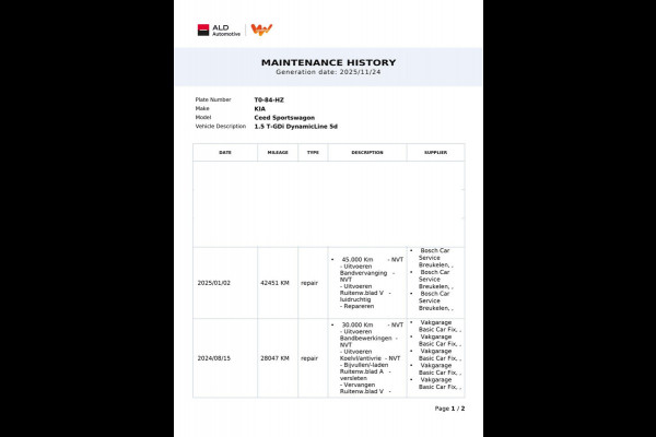Kia Ceed Sportswagon 1.5 T-GDi DynamicLine|160PK|TREKH.|CARPLAY+ANDROID|CAMERA|CLIMATE+CRUISE CONTROL|1E EIG.|INCL.BTW|NL AUTO|NAP