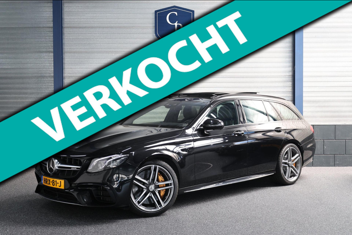 Mercedes-Benz E-Klasse Estate AMG 63 S 4MATIC+ 612+PK LED/KERAMISCH/VIRTUAL/SFEER/LUCHT/PANO/360/ACC/ECC/12 MDN GARANTIE!