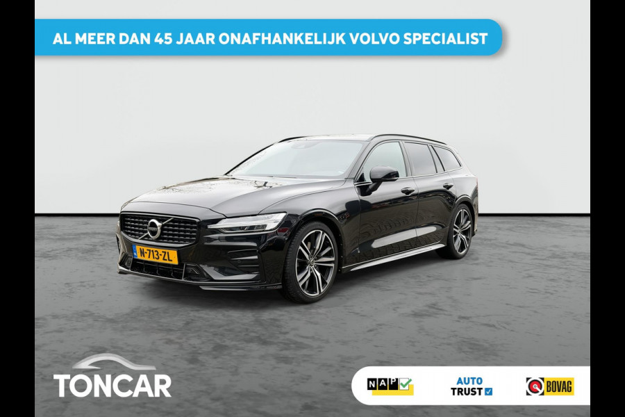 Volvo V60 2.0 B4 R-Design| Elektr. Sportstoelen | 19inch LMV | Trekhaak | Camera | Climate Pack | Pilot Assist | Carplay - Android