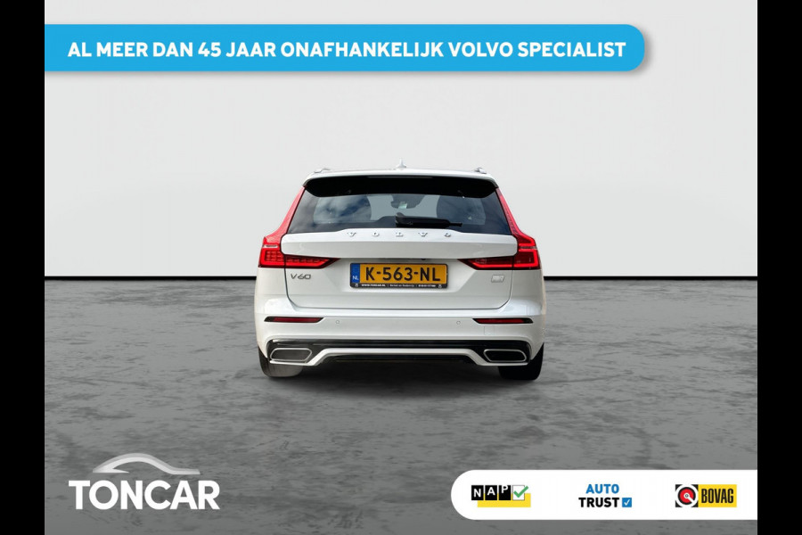 Volvo V60 2.0 T6 Recharge AWD R-Design 341PK! | Stoel- stuurverwarming | Lederen Sportstoelen | Park Assist | Adapt Cruise Control