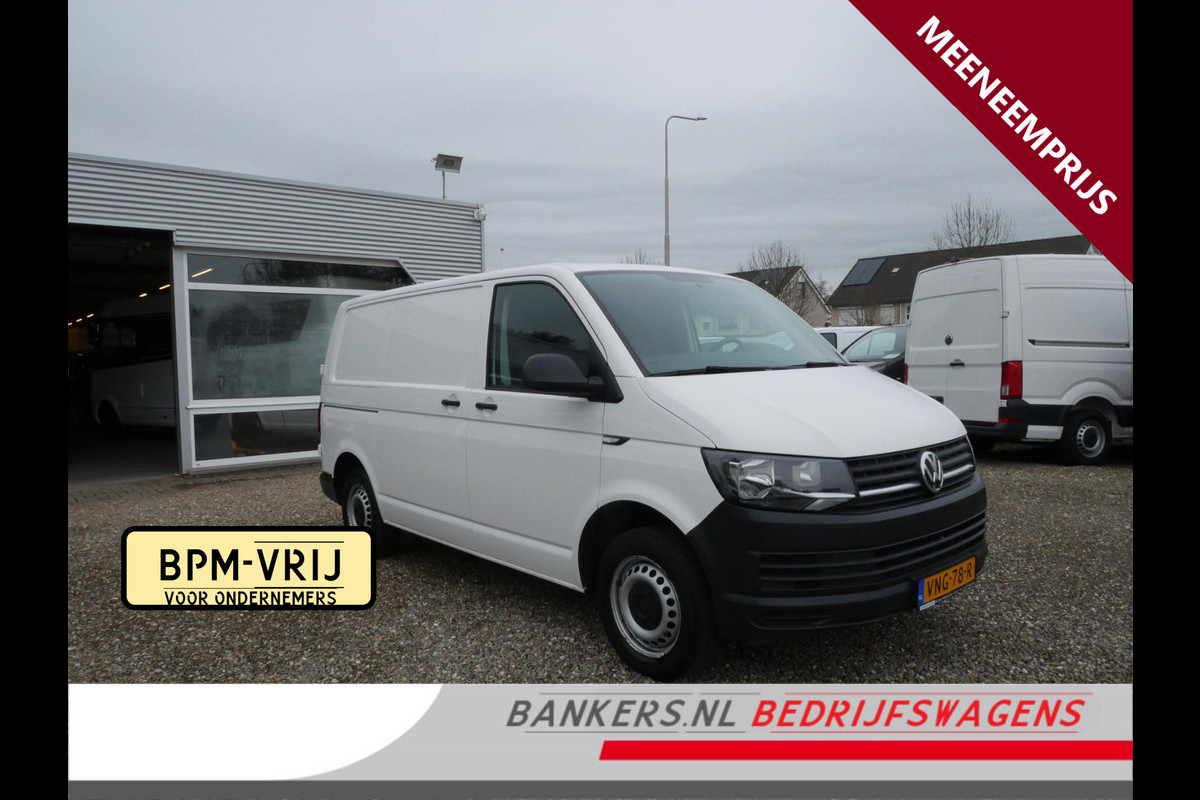 Volkswagen Transporter 2.0 TDI 100PK, L1H1, Airco, Geen garantie, zo meenemen