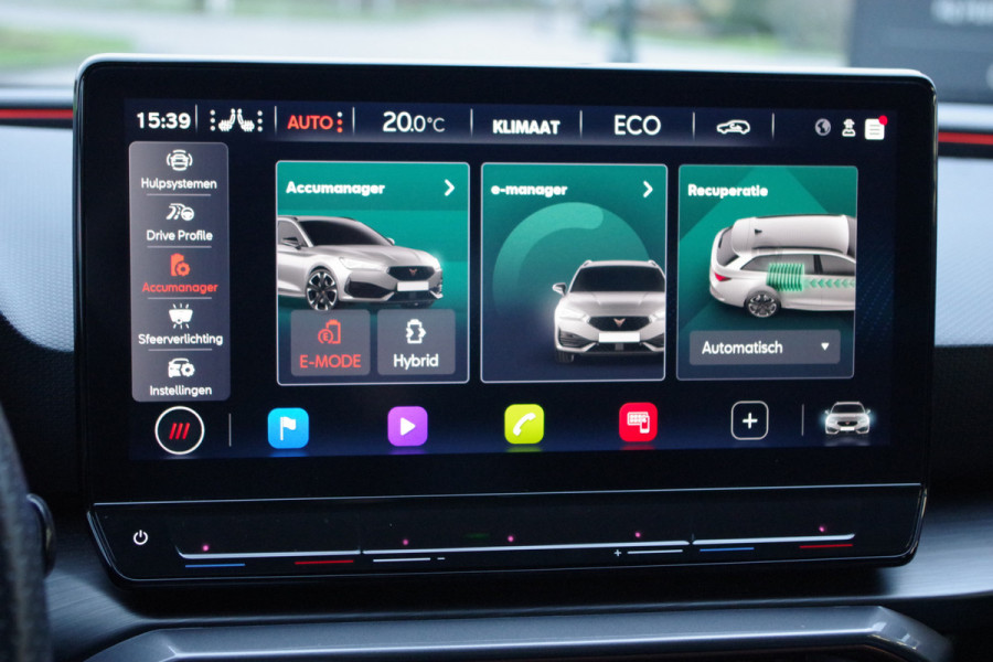 CUPRA Leon Sportstourer 1.4 e-Hybrid 245 PK VZ Performance PHEV, Trekhaak, Winterpakket, Adap. Cruise Control