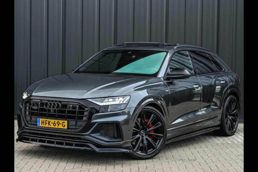 Audi Q8 60 TFSI e QUATTRO PRO LINE S COMPETITION | SUPER SPORT STOELEN | KEYLESS | B&O SOUDN | PANORAMADAK | ADAPTIVE CRUISE | NACHTZICH