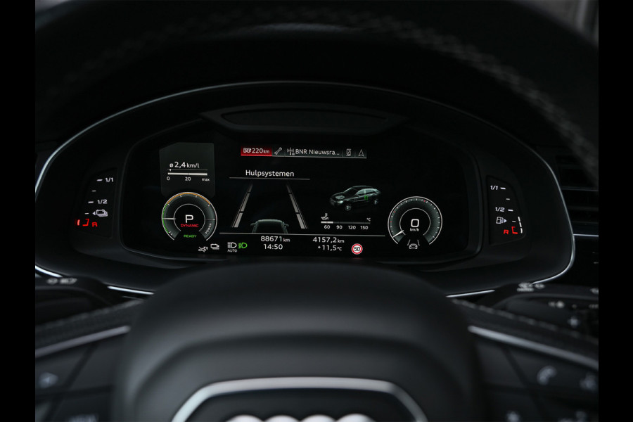 Audi Q8 60 TFSI e QUATTRO PRO LINE S COMPETITION | SUPER SPORT STOELEN | KEYLESS | B&O SOUDN | PANORAMADAK | ADAPTIVE CRUISE | NACHTZICH