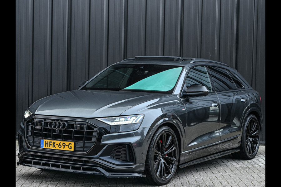 Audi Q8 60 TFSI e QUATTRO PRO LINE S COMPETITION | SUPER SPORT STOELEN | KEYLESS | B&O SOUDN | PANORAMADAK | ADAPTIVE CRUISE | NACHTZICH