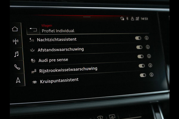 Audi Q8 60 TFSI e QUATTRO PRO LINE S COMPETITION | SUPER SPORT STOELEN | KEYLESS | B&O SOUDN | PANORAMADAK | ADAPTIVE CRUISE | NACHTZICH