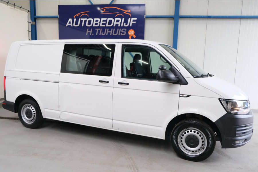 Volkswagen Transporter 2.0 TDI L2H1 150PK DC Business Comfortline - Airco, Cruise, PDC, Trekhaak.