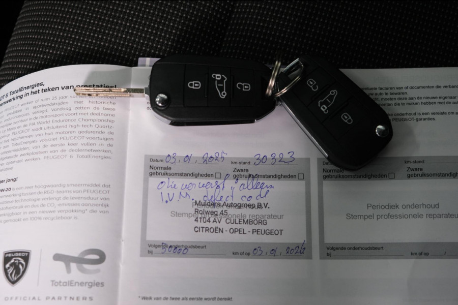 Peugeot Partner 1.5 BlueHDi 130 EAT8 S&S Automaat - N.A.P. Airco, Cruise, Navi, PDC, Camera, Trekhaak.